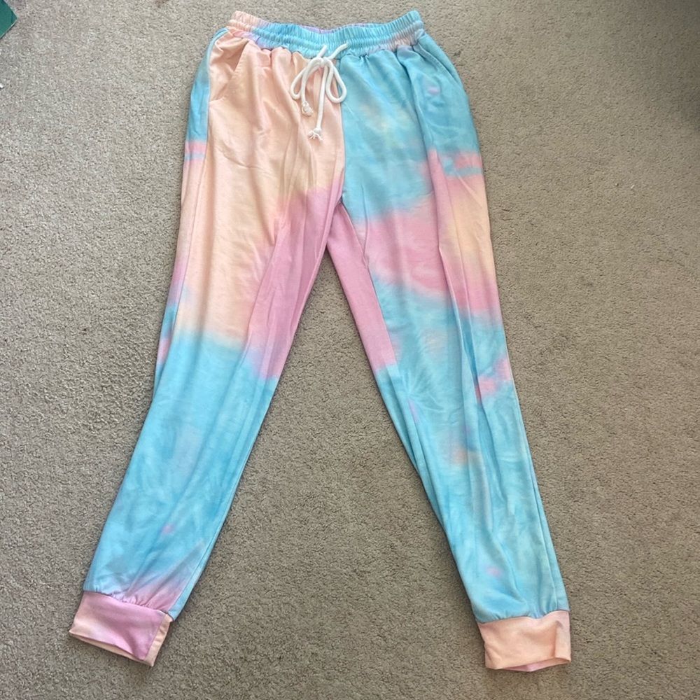 Tye dye joggers